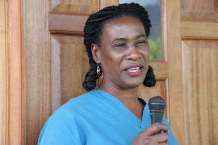 Chairperson of the Nevis Culturama Committee Ms. Patricia Bartlett